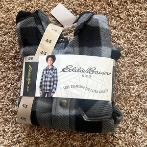 Boys Fleece Shirt Jacket